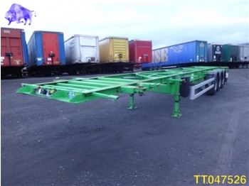TURBOS HOET Container Transport - Semi-reboque transportador de contêineres/ Caixa móvel