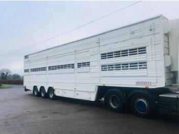  Pezzaioli Triple Decker livestock - Semi-reboque transporte de gado