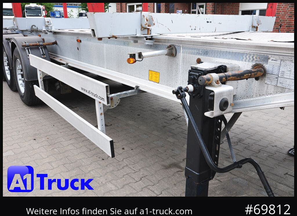 Semi-reboque transporte de madeira BENALU Timberliner, Vollalu,  2x Liftachse, Lang-Holz,