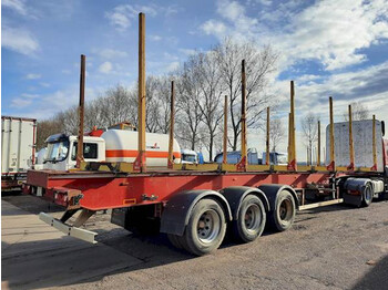 Närko S3HST1 TOPWOOD - Semi-reboque transporte de madeira