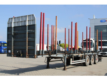 ZASŁAW TRAILIS D-651  - Semi-reboque transporte de madeira
