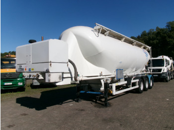 Spitzer Powder tank alu 43 m3 / 1 comp + compressor - Semi-reboque cisterna