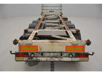 Semi-reboque transportador de contêineres/ Caixa móvel TURBO'S HOET Skelet 30-40-45 ft: foto 5