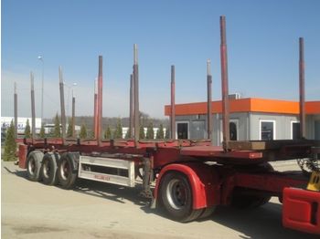 Semi-reboque para transporte de madeiras WILHELM WELLMEYER, HOLZTRANSPORTER: foto 1