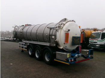 Semi-reboque silo Whale Vacuum tank inox 30 m3 / 1 comp + pump: foto 4