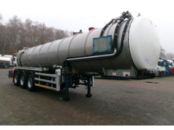 Semi-reboque silo Whale Vacuum tank inox 30 m3 / 1 comp + pump: foto 2