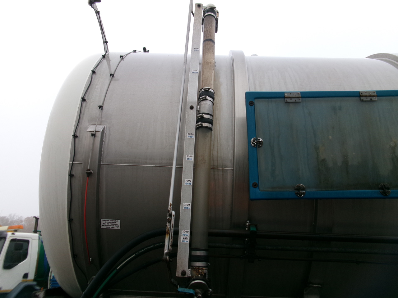 Semi-reboque silo Whale Vacuum tank inox 30 m3 / 1 comp + pump: foto 19