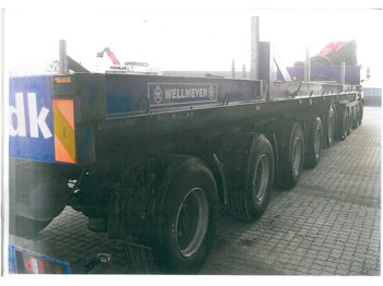 wellmeyer 5-axle ballast trailer - Semi-reboque