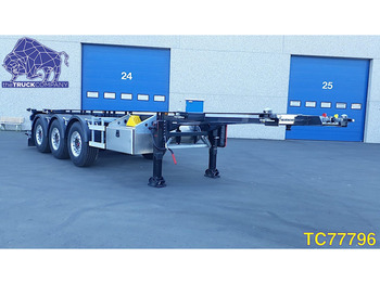 Semi-reboque transportador de contêineres/ Caixa móvel TURBO'S HOET