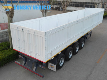 Semi-reboque transportador de contêineres/ Caixa móvel SUNSKY
