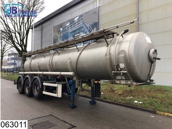 Semireboque tanque MAISONNEUVE Chemie RVS tank 18000 Liter