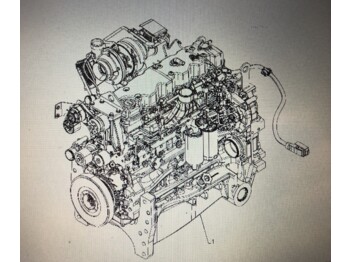 Motor e peças CASE