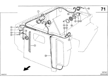 Cables/ Wire harness CLAAS