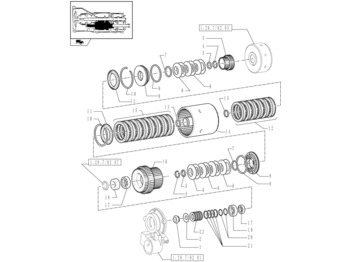 Embreagem e peças NEW HOLLAND