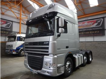 Tractor DAF XF105 460 SUPERSPACE EURO 5, 6 X 2 TRACTOR UNIT - 2013 - WK63 VF: foto 1