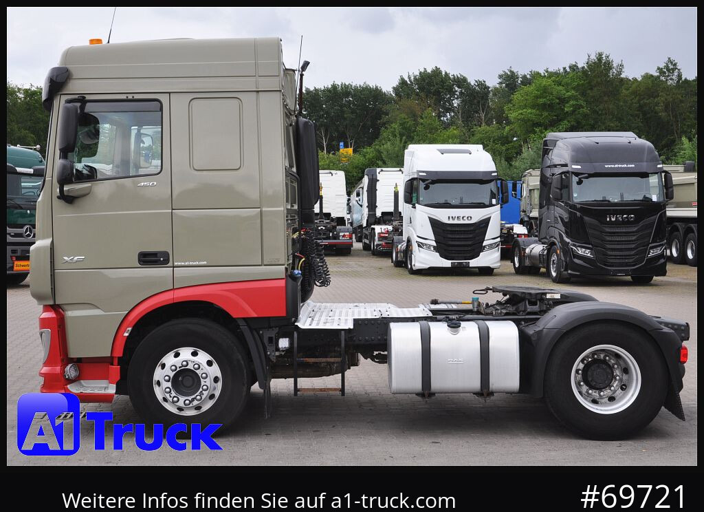 Tractor DAF XF 450 FT, Standklima, Hydraulik,