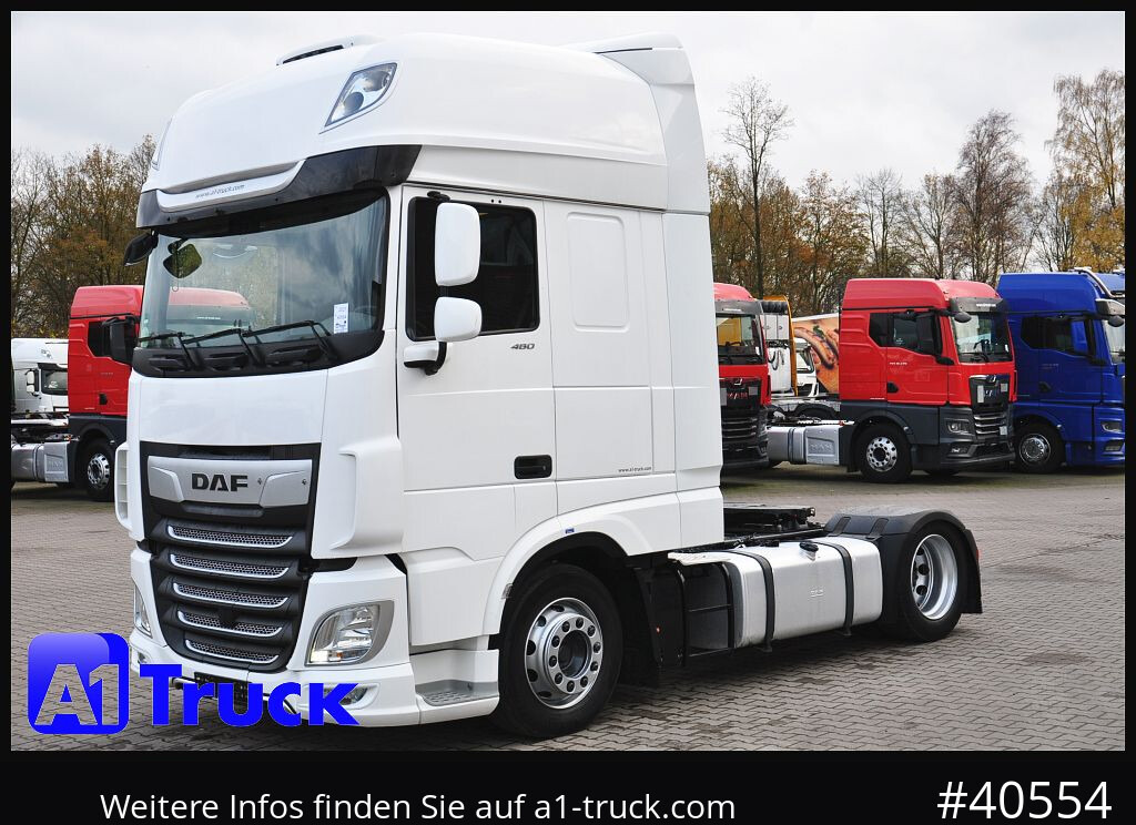 Tractor DAF XF 480 SSC, Volumen, Intarder, Standklima,