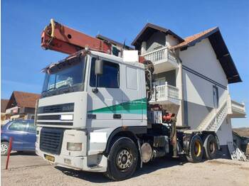Tractor DAF XF 95.480 6x4 tractor unit - complete spring + crane: foto 1