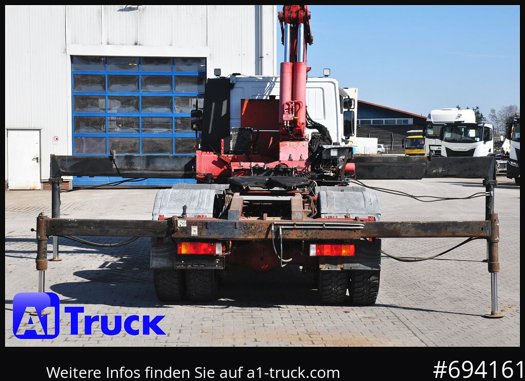 Tractor IVECO-MAGIRUS 420 6x4, HMF3722 Jib Funk Seilwinde,