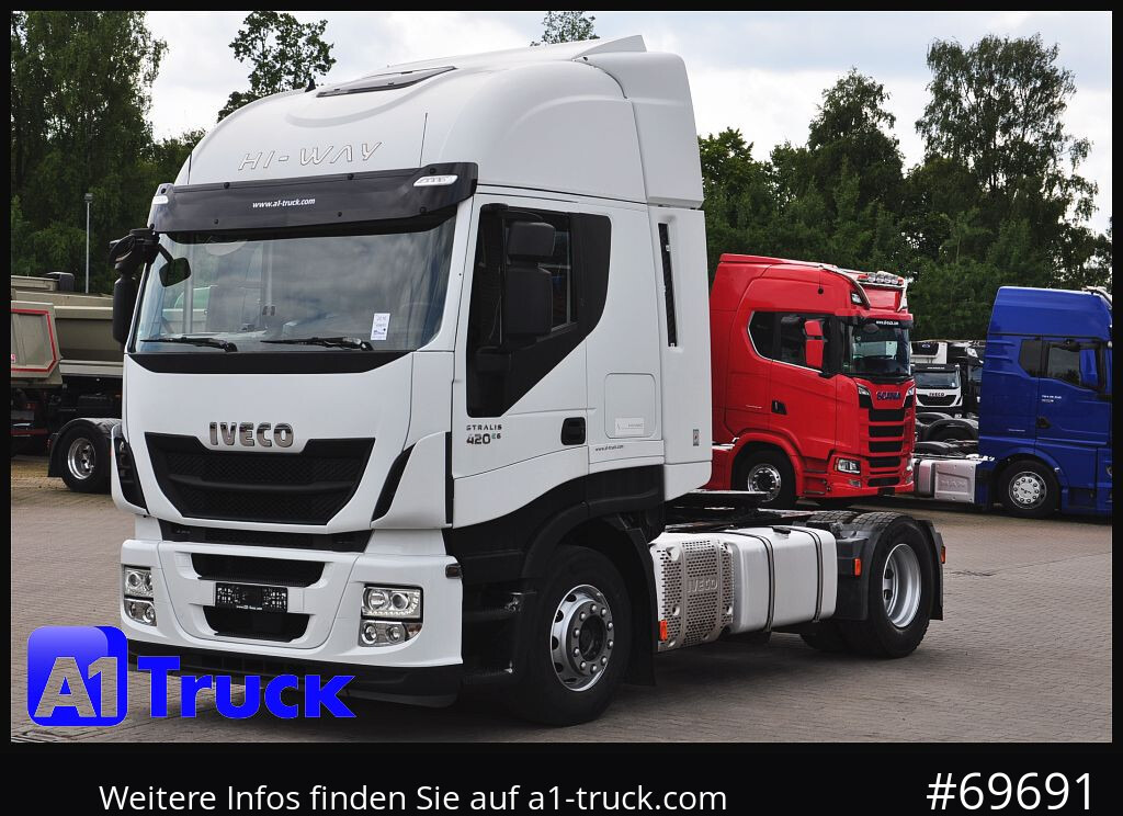 Tractor IVECO Stralis 420, ZF-Intarder 2x Tank,