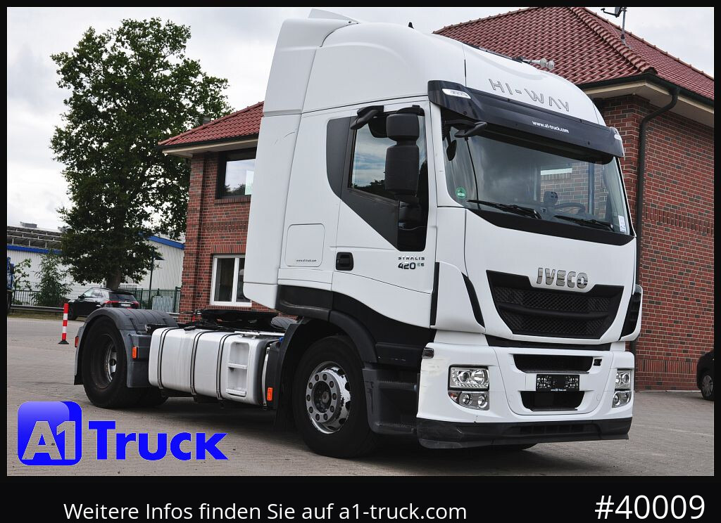 Tractor IVECO Stralis 420, ZF-Intarder 2x Tank,
