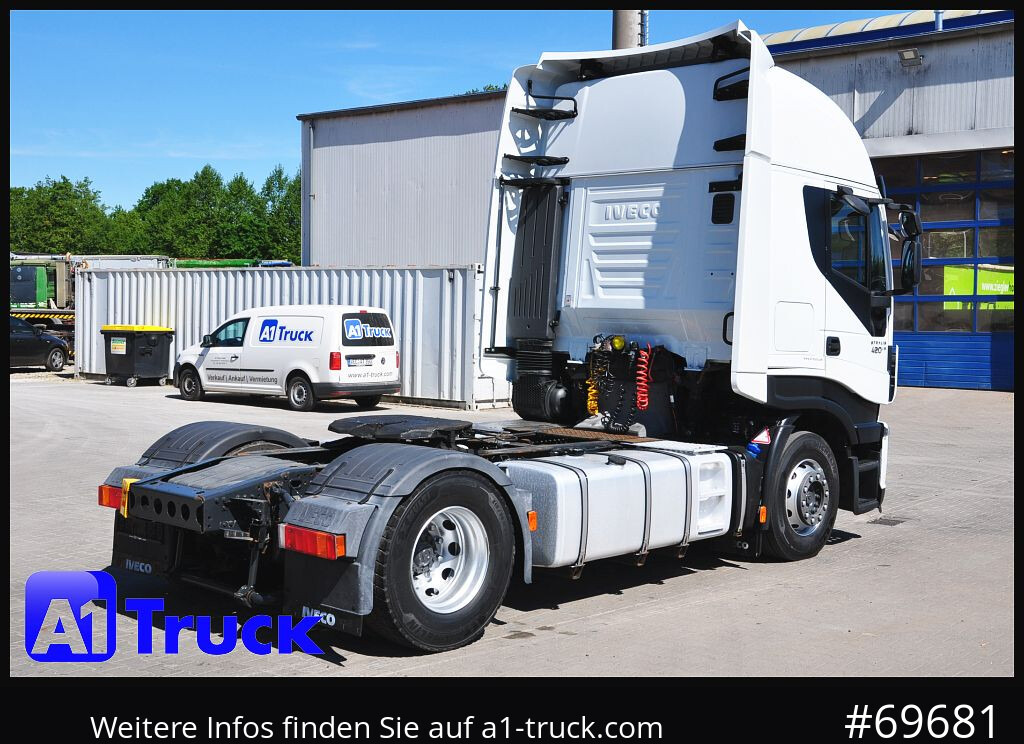 Tractor IVECO Stralis 420, ZF-Intarder 2x Tank,