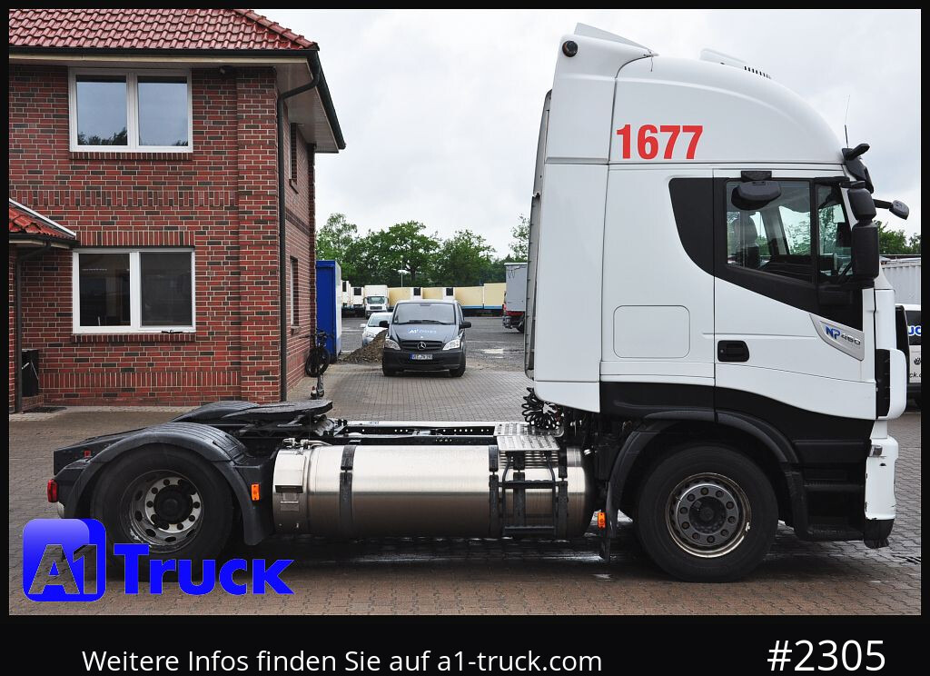 Tractor IVECO Stralis 460 , Gas LNG, Retarder