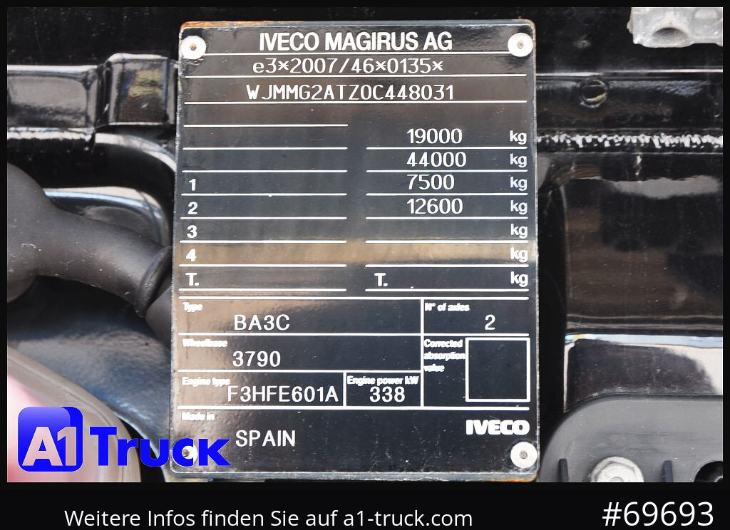 Tractor IVECO Stralis AS 440/460 Stralis, Retarder, LNG, Gas,