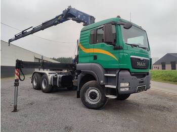 MAN TGS 33.480 REAL 6x6 60Ton Euro5 Crane Fassi F310  - tractor