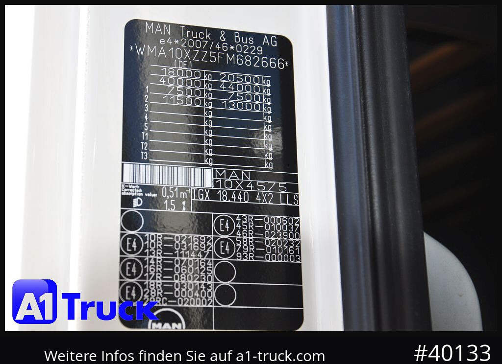 Tractor MAN TGX 18.440, Hydraulik, Intarder, Standklima,