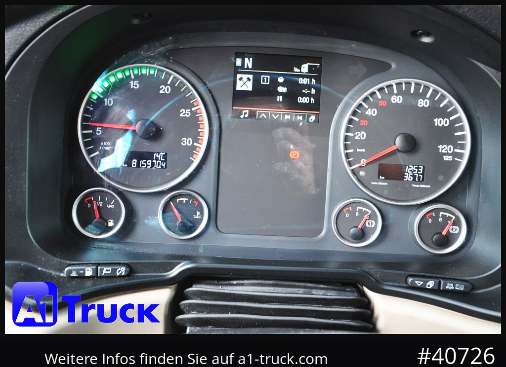 Tractor MAN TGX 18,460, BLS, Intarder 2 Tanks,