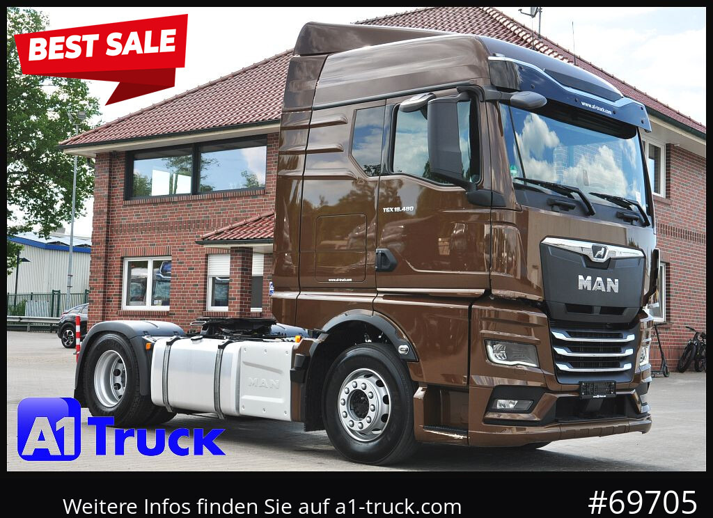 Tractor MAN TGX 18,480 BLS Intarder Standklima, Garantie