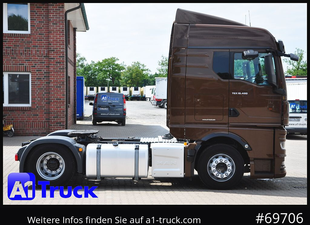 Tractor MAN TGX 18,480 BLS Intarder Standklima, Garantie