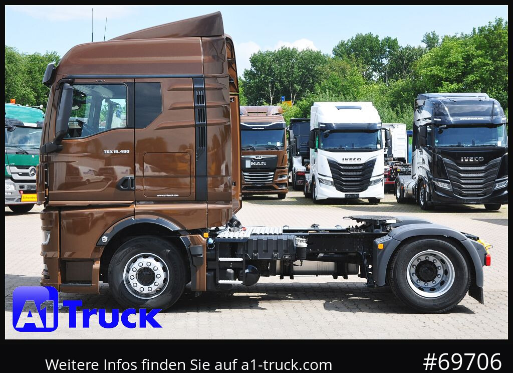 Tractor MAN TGX 18,480 BLS Intarder Standklima, Garantie