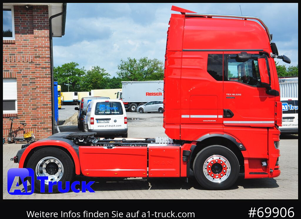 Tractor MAN TGX 18,520 LL, SZM. Alufelgen, TV, Navi, Top Ausstattung