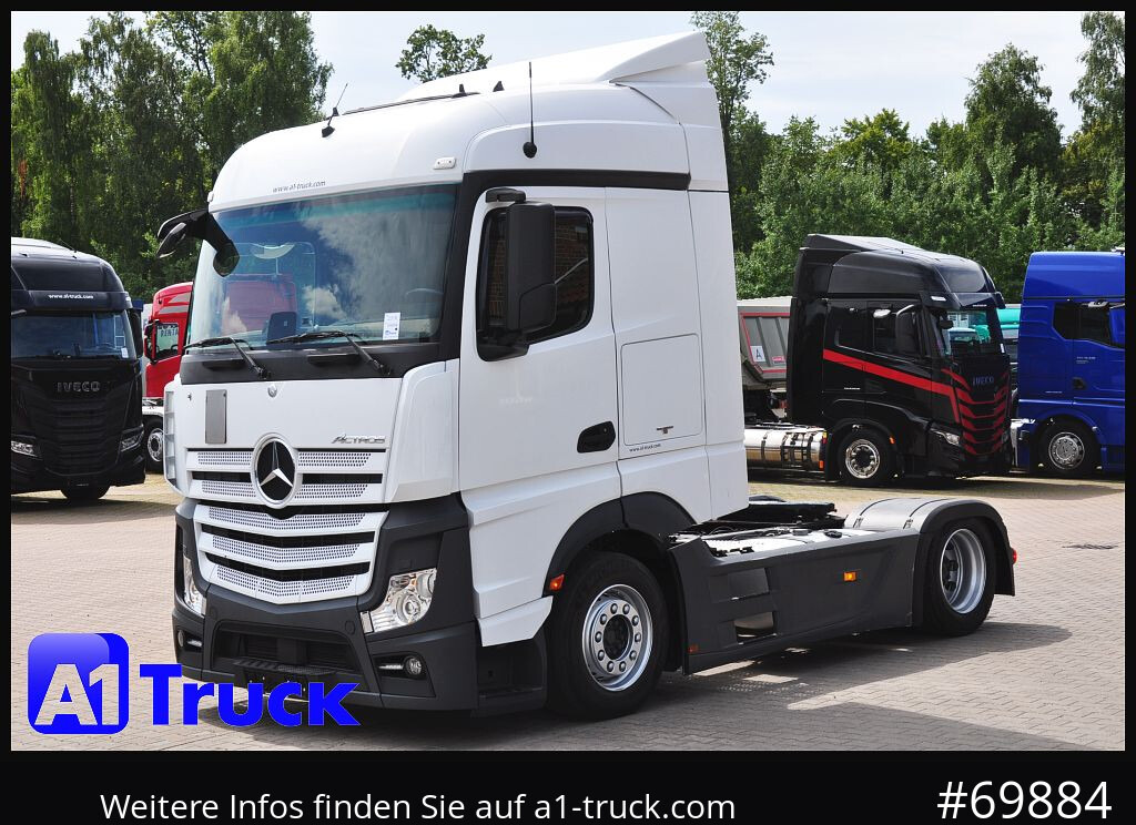 Tractor MERCEDES-BENZ Actros 1843, Lowliner, 1 Vorbesitzer, voll Spoiler