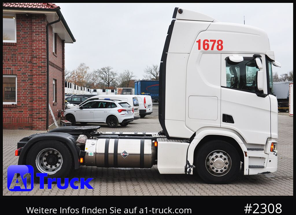 Tractor SCANIA R410 LNG Retarder Navi, ADR GGVS