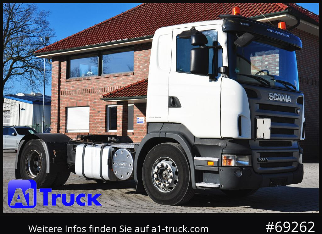 Tractor SCANIA R 380 LA 4X2, Euro5, Kipphydraulik, Klima,