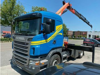 Tractor Scania R400 4x2 EURO 5 MET RETARDER + PALFINGER PK18002