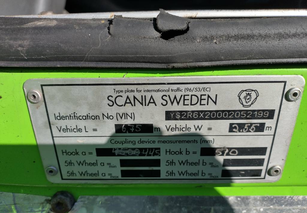 Tractor Scania R560 6x2 takateliveturi: foto 8