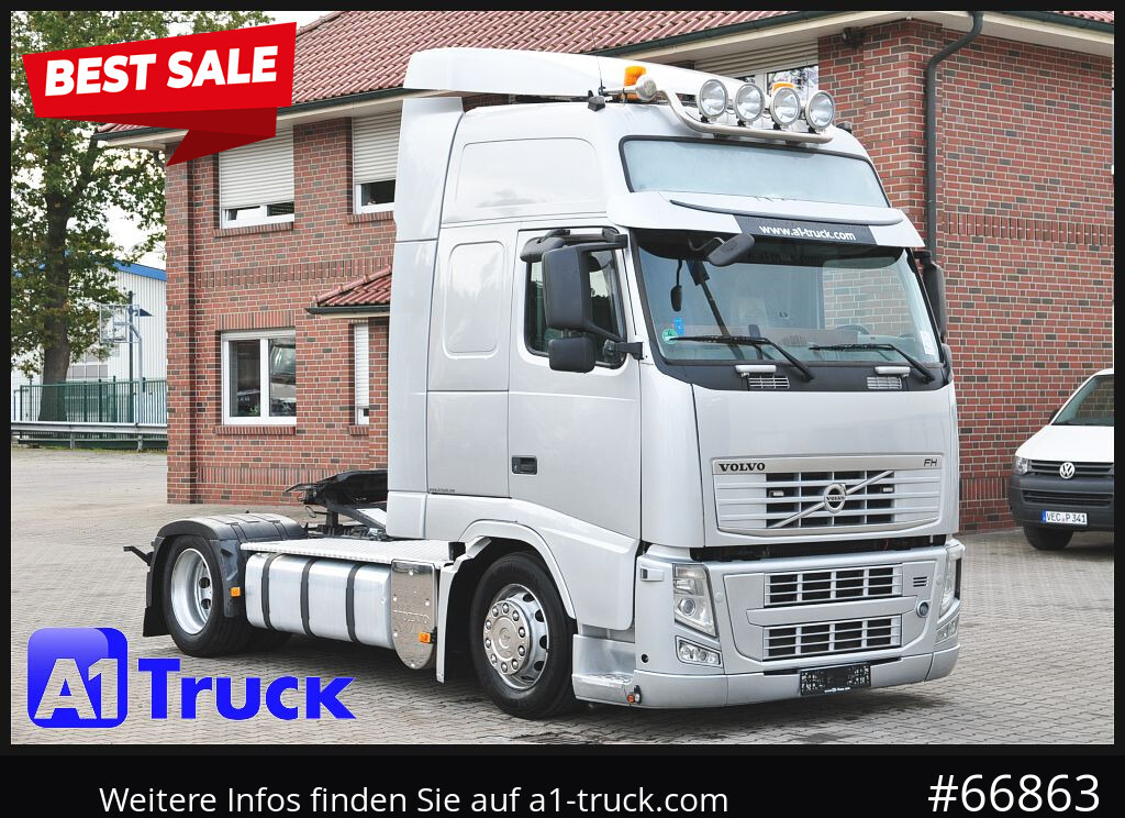 Tractor VOLVO FH 460, Terberg Wiesel Überführer, 2x AHK,