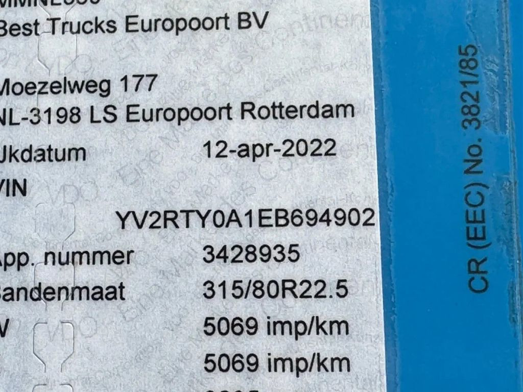 Tractor Volvo FH 460 4X2 EURO 6 + ADR: foto 15