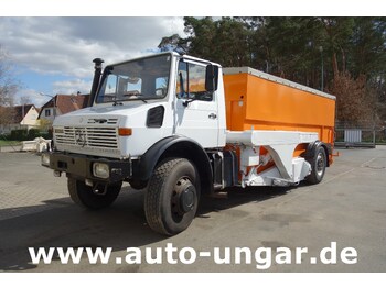 Camião transportador de contêineres/ Caixa móvel UNIMOG
