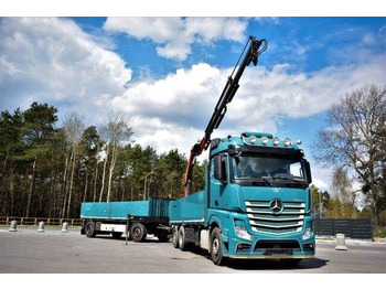 Camião de caixa aberta/ Plataforma MERCEDES-BENZ Actros 2545