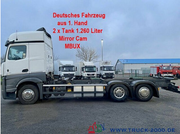 Camião transportador de contêineres/ Caixa móvel MERCEDES-BENZ Actros 2548