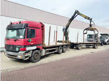 Camião de transporte de madeira MERCEDES-BENZ Actros 2648