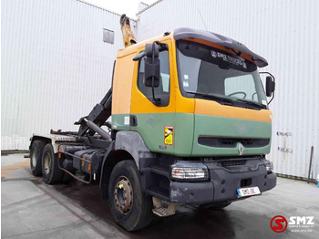 Camião transportador de contêineres/ Caixa móvel RENAULT Kerax 370