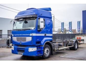 Camião transportador de contêineres/ Caixa móvel RENAULT Premium 380