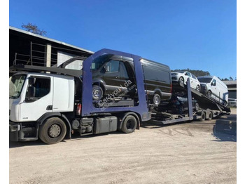 Camião transporte de veículos RENAULT Premium 450