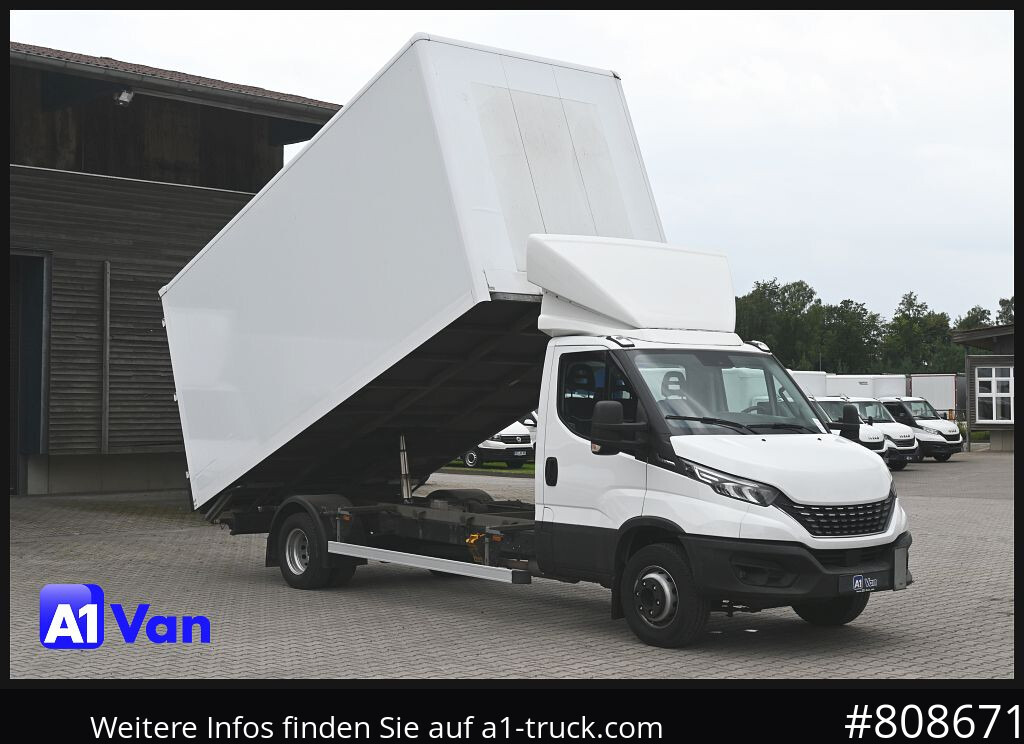 Carrinha basculante IVECO daily 72C18 A8V Koffer, Hi-Matic, Klima, Luftfederung